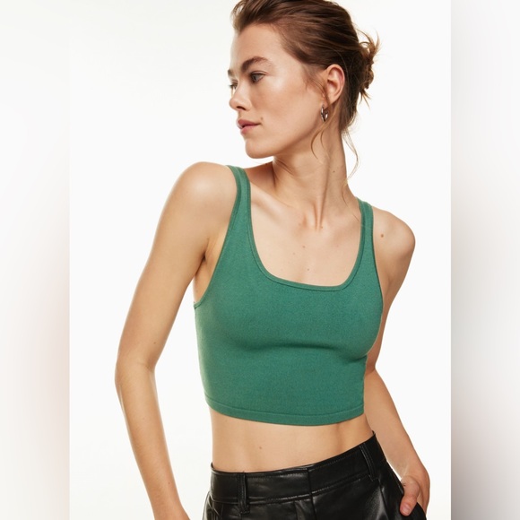 Aritzia Babaton Sculpt Cropped Scoopneck Tank - Picture 4 of 12